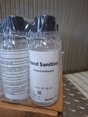Johnson & Johnson 24 x Lot Bottle 3.2 oz 70% Ethyl Alcohol Hand Sanitizer