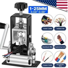Easy Manual Wire Stripper Machine Drill Compatible Fast Wire Stripping Tool