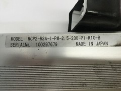 IAI RCP2-RSA-I-PM-2.5-200-P1-R10-B Robo Cylinder Actuator