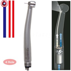 AS Dental High Speed Handpiece LED Fiber Optic Torque Push 4Holes 3 spray