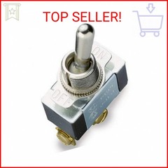 Gardner Bender GSW-11 Heavy-Duty Electrical Toggle Switch, SPST, ON-OFF, ¾ HP 12