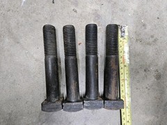 7/8″-9 X 5.25-inch Square Head Machine Bolt, Lot of 4