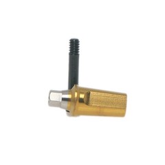 Titanium Mini Straight Transfer Abutment with Screw For Hiossen Osstem Ø4.5mm