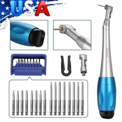 Dental Universal Implant Kit Torque Wrench Contra Angle Handpiece & 16 Drivers