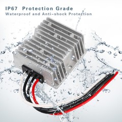 DC 24V to 12V 20A 240W Step Down Converter Voltage Reducer Regulator Waterproof