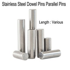 Dowel Pins Parallel Pins Stainless Steel 1mm1.5mm2mm2.5mm3mm4mm5mm6mm8mm10mm12mm