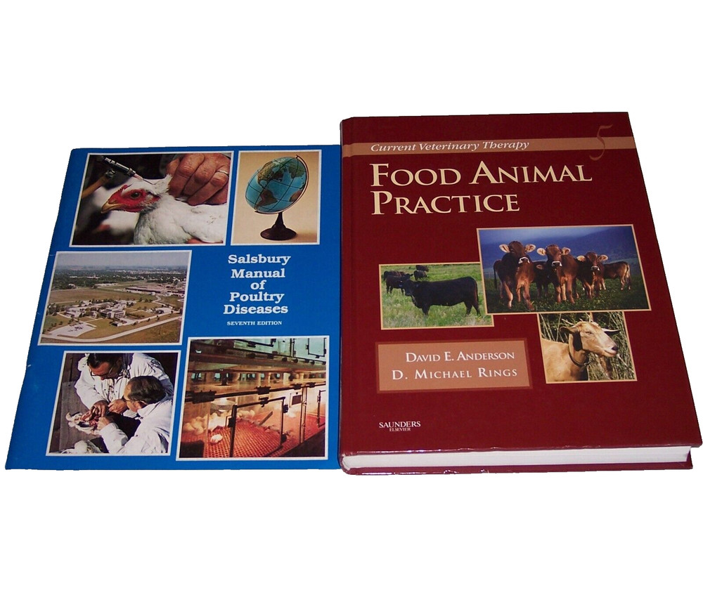 Current Veterinary Therapy: Food Animal Practice & Salsbury Poultry Diseases LOT