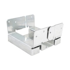 10Pcs 6×6 Concrete Deck Post Anchor Base Adjustable Metal Post Bracket Post Base