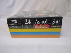 Wausau Paper Astrobrights Bright Color Paper 8 1/2″ X 11″ 24 Lb 750 Sheets