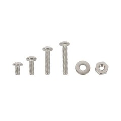 700Piece Nuts and Bolts Assortment Kit 4-40 #6-32 #8-32 #10-24 Phillips Pan Head