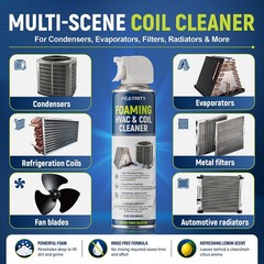 featrity Foaming AC Coil Cleaner: 19 Fl Oz (Pack of 1), White