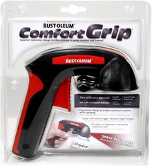 Rust-Oleum 241526 Comfort Grip , Black , 2 in x 7.25 in