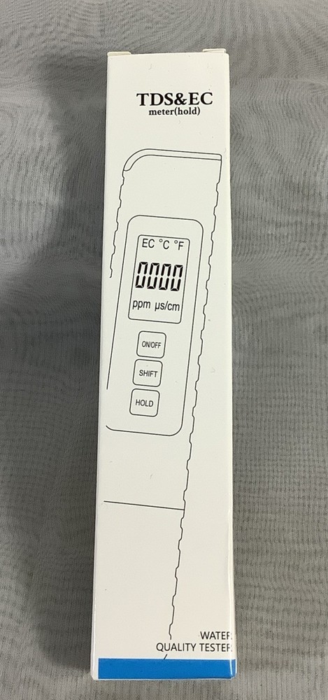TDS&EC Portable TDS/EC Water Quality Tester Meter with Hold Function