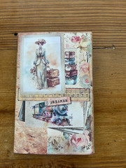 Handmade Victorian Travel Junk Journal Folio