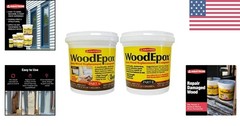 WoodEpox 2-Pint Gel Filler – Water-Resistant Adhesive for Indoor & Outdoor Use
