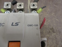 LS Starter GMC-100 / GTK-100 Coil: 100-240VAC 100-220VDC Trip: 65-100A Used