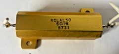Resistors Metal Cased Dale RH5 RH10, RH25, RH50, RH100, RH250 ++ to 120 Watt 1%