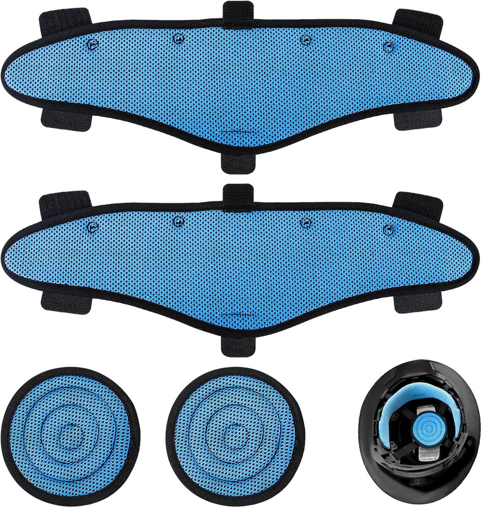 Hard Hat Top Pads and Sweatbands for Safety Helmet, Washable Hard Hat Cooling
