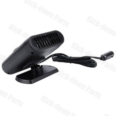 1x New 200W 12V Car Heater Cooling Fan For Windshield Defrosting – Orange/Black