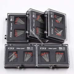 1 Box/10 Pcs Dental Glass Screw Thread Fiber Post Single Refilled Size To Choose