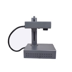 Auto Focus 100W JPT Mopa Fiber Laser Engraver Machine Color Marking Electronic Z