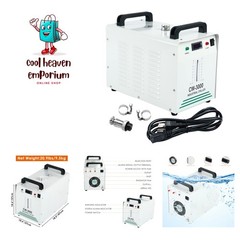 CW-3000 Water Chiller,8L Industrial Water Chiller,Thermolysis Type Water Cool…