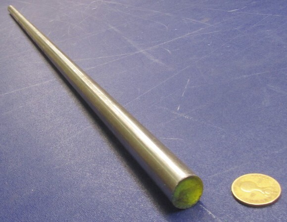 4140/4142 Steel Rod, Metric 20 mm Dia. (-0.051) x 3 FT Length, 1 Unit