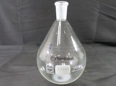 DURAN HEIDOLPH 1000mL Single Neck Recovery Evaporating Flask 24/40 Taper Joint