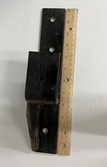 6 pcs Ledger Brackets Solid Steel Construction 12″ Ledger Board Hanger Black