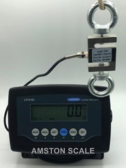 NEW 20000 LB S-TYPE LOAD CELL LCD INDICATOR HANGING CRANE SCALE TENSION LIFTING