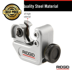 RIDGID 32975 Model 103 Close Quarters Compact Tubing Cutter for Small, Silver