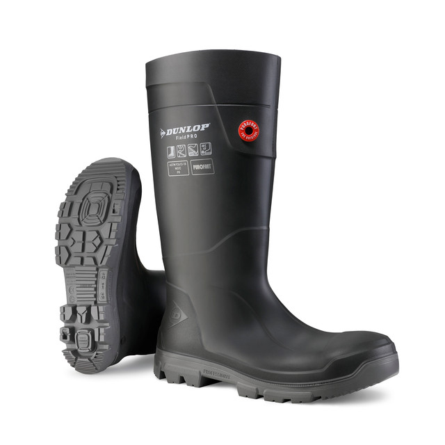 Dunlop Purofort FieldPRO ASTM full safety (charcoal/grey) Boots Size 3