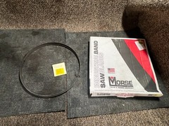 MORSE 11′ 6″ Industrial Band Saw Blade, M-42 Bimetal, 1/2″ W Gray 6VDU9