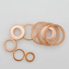 5x copper sealing ring 1mm washer seal copper 5pcs