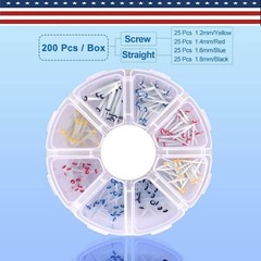 USA Dental Fiber Post Glass Quartz Teeth Restorative 1.0 1.2 1.4 1.6 1.8mm
