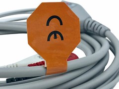 EKG ECG Cable 3 Lead Wire Snap Type for Patient Monitors 6 Pin AHA WARRANTY 9ft