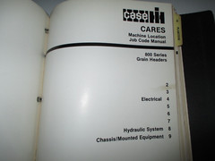 IH & Case IH Combines & Planters Time Schedule & Procedure (Flat Rate) Manuals