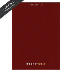 Tops Docket Gold – 1 Pad – Premium Weight Graph Paper, 8.5″ x True, White