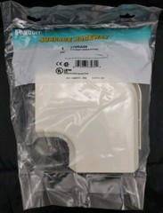 Box Of 10) Panduit T70RAIW Off White Surface Raceway T-70 Right Angle Fitting