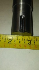 Crank shaft Adapter Taper to 1 1/8″ In. 1/4 key Briggs & Stratton Vanguard 37hp