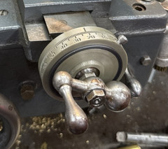SB-9″ Lathe Cross Feed Large 3.0″ dial 0-200 (Fits over 0.807-0.823 dial)