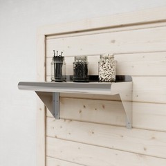10 in. x 16 in. Stainless Steel Wall Shelf