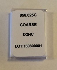 D2NC Crosstech High Speed Diamond Dental Bur Round End Taper Coarse 856-025 5pk