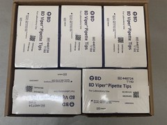 Full Case Becton Dickinson 440724 Viper Pipette Tips 30 Boxes / 5760 Total Tips