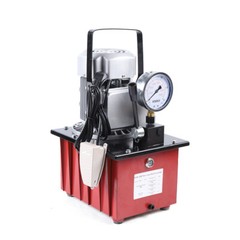 110V 750W Electric Driven Hydraulic Pump Single Acting Manual Valve 10000PSI USA