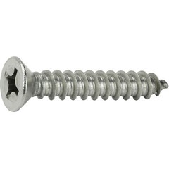 #10 Phillips Flat Head Self Tapping Sheet Metal Screws Stainless Steel All Sizes