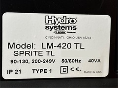 Hydro Systems Sprite TL 115V Spartan LM-420TL Laundry Chemical Product Dispenser