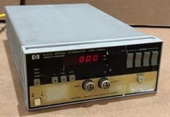 HP 8157A Optical Attenuator 1300–1550 nm 60 dB w/ Diamond Opt 011 GPIB Tested