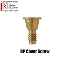 NobelActive Dental Healing Abutment Cap Fit Nobel Biocare Height 3/5/7mm RP NP
