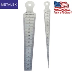Bore Taper Gauge Set of 2 Pieces Range 1/32″ To 1-1/8″ Imperial & 1 To 30mm USA